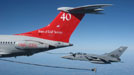 RAF Tornado F3 of 25 Squadron with VC10